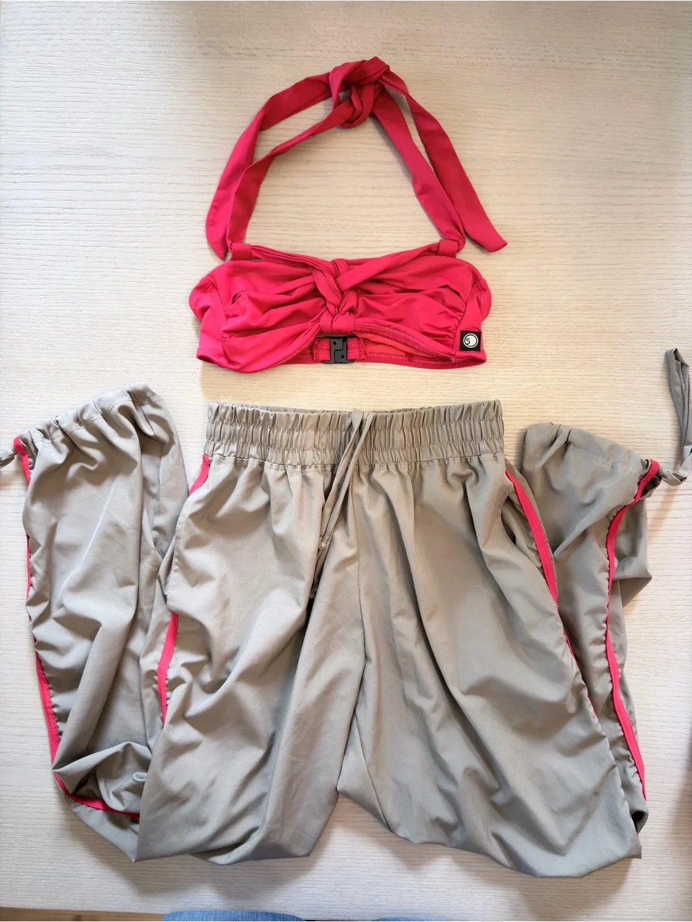 Five Dancewear Braided Bra - Cardinal - CXL